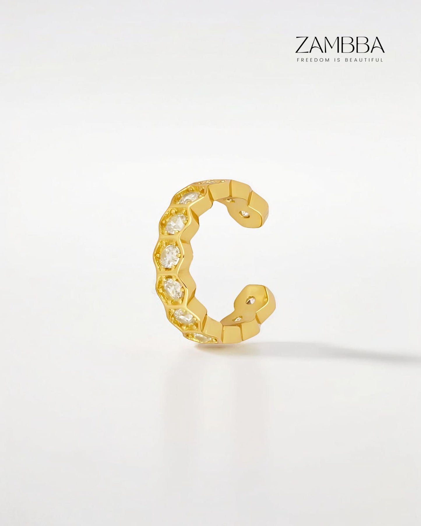 Nova - Ear cuff - Plata - Zambba