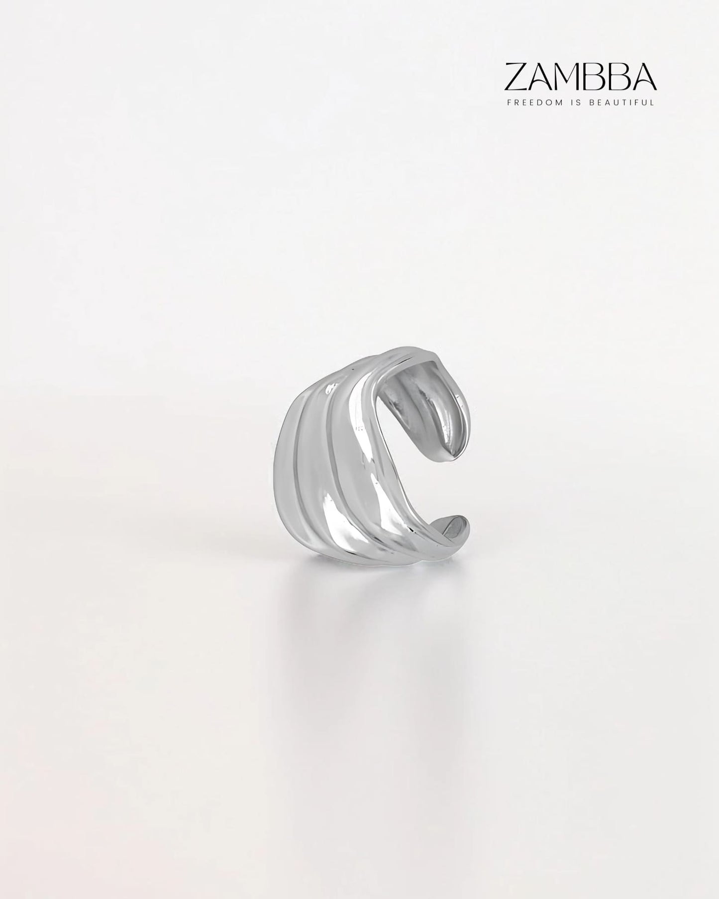 Ona - Ear cuff - Plata - Zambba