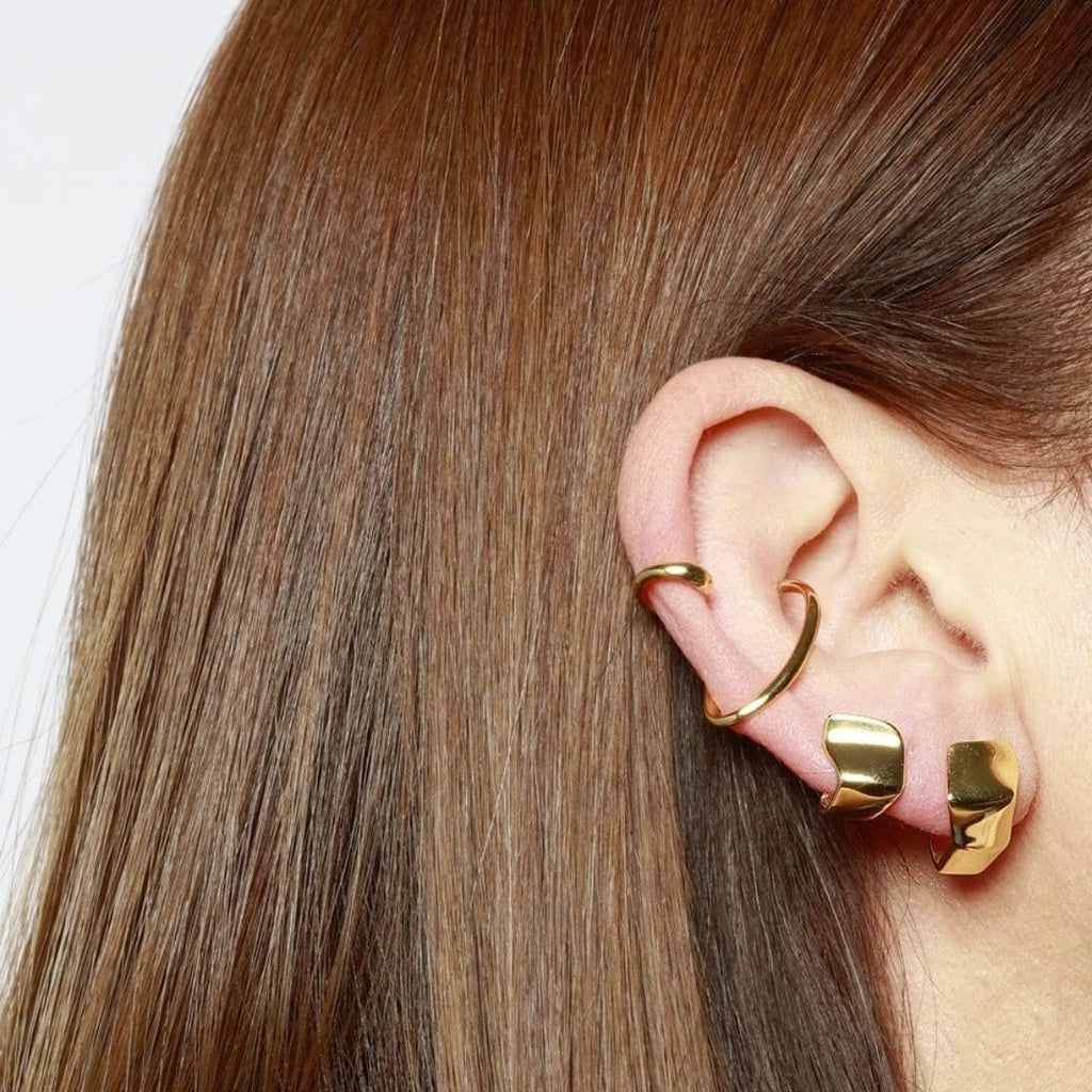 Lia - Ear cuff - Plata