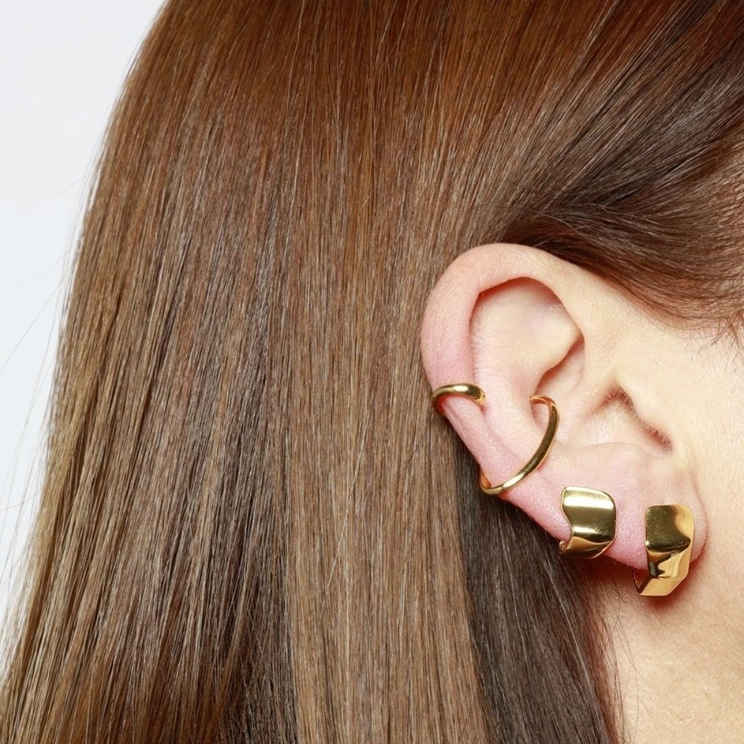 Lia - Ear cuff - Plata