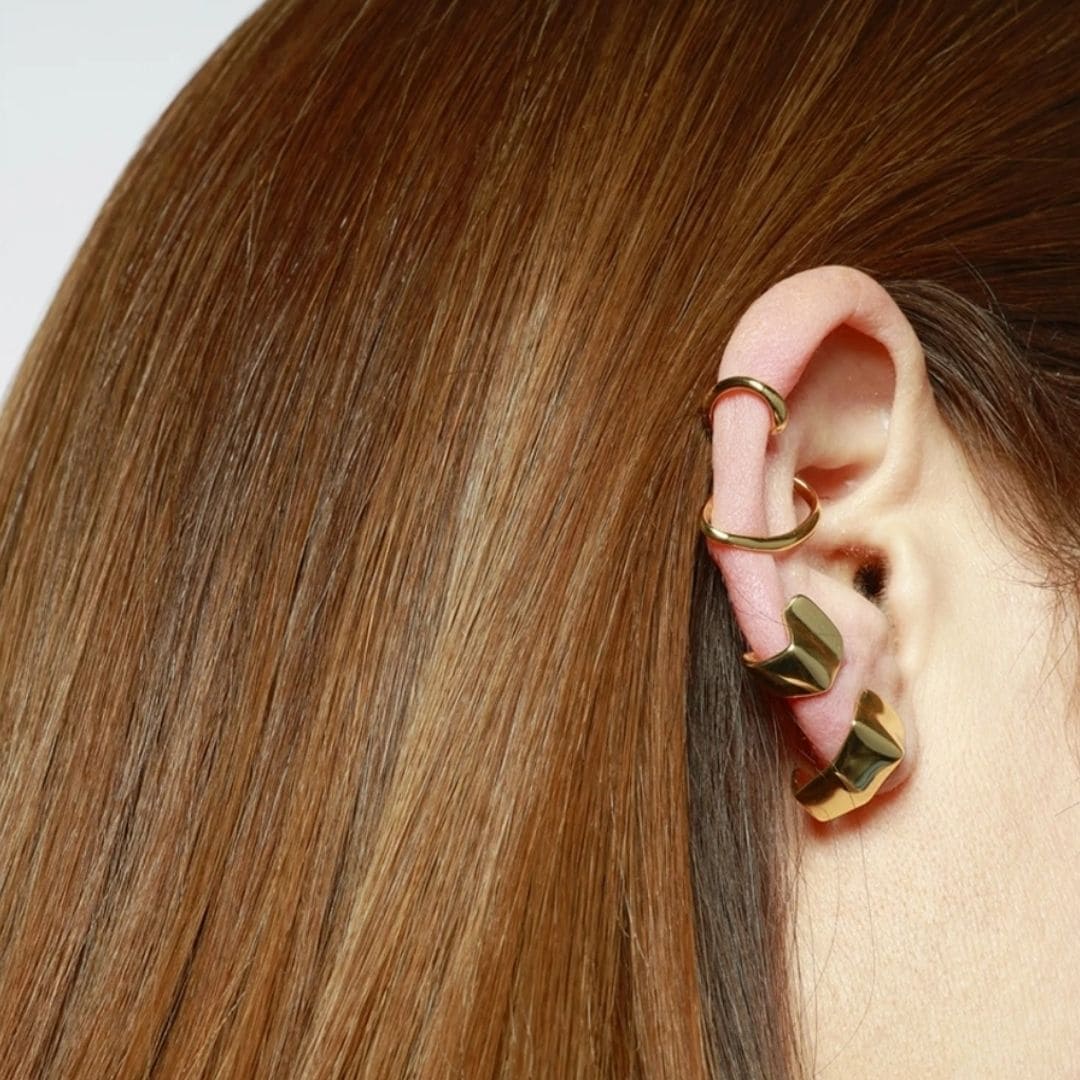 Lia - Ear cuff - Plata