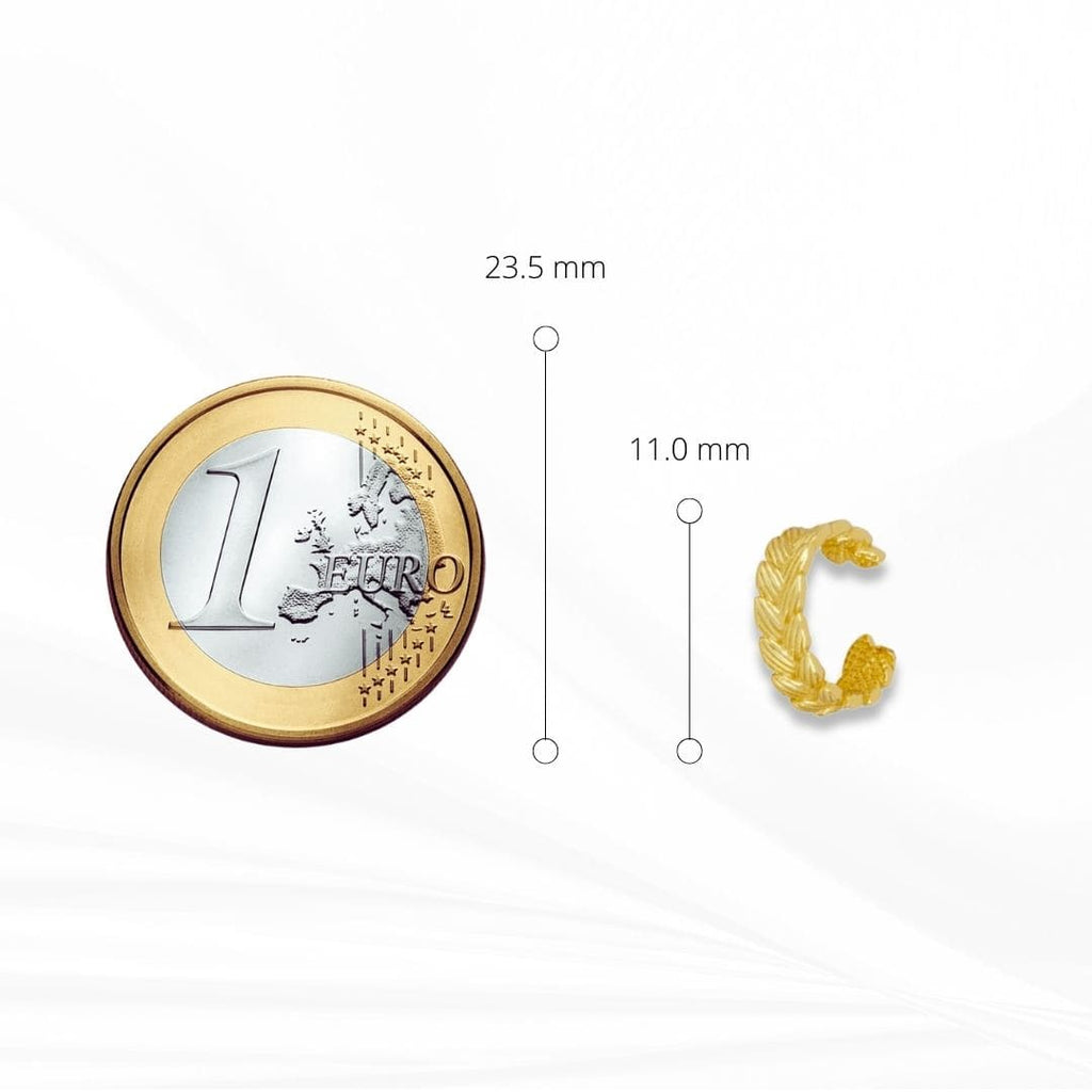 Cleo - Ear cuff - Plata