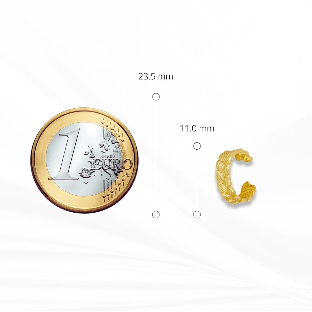 Cleo - Ear cuff - Plata