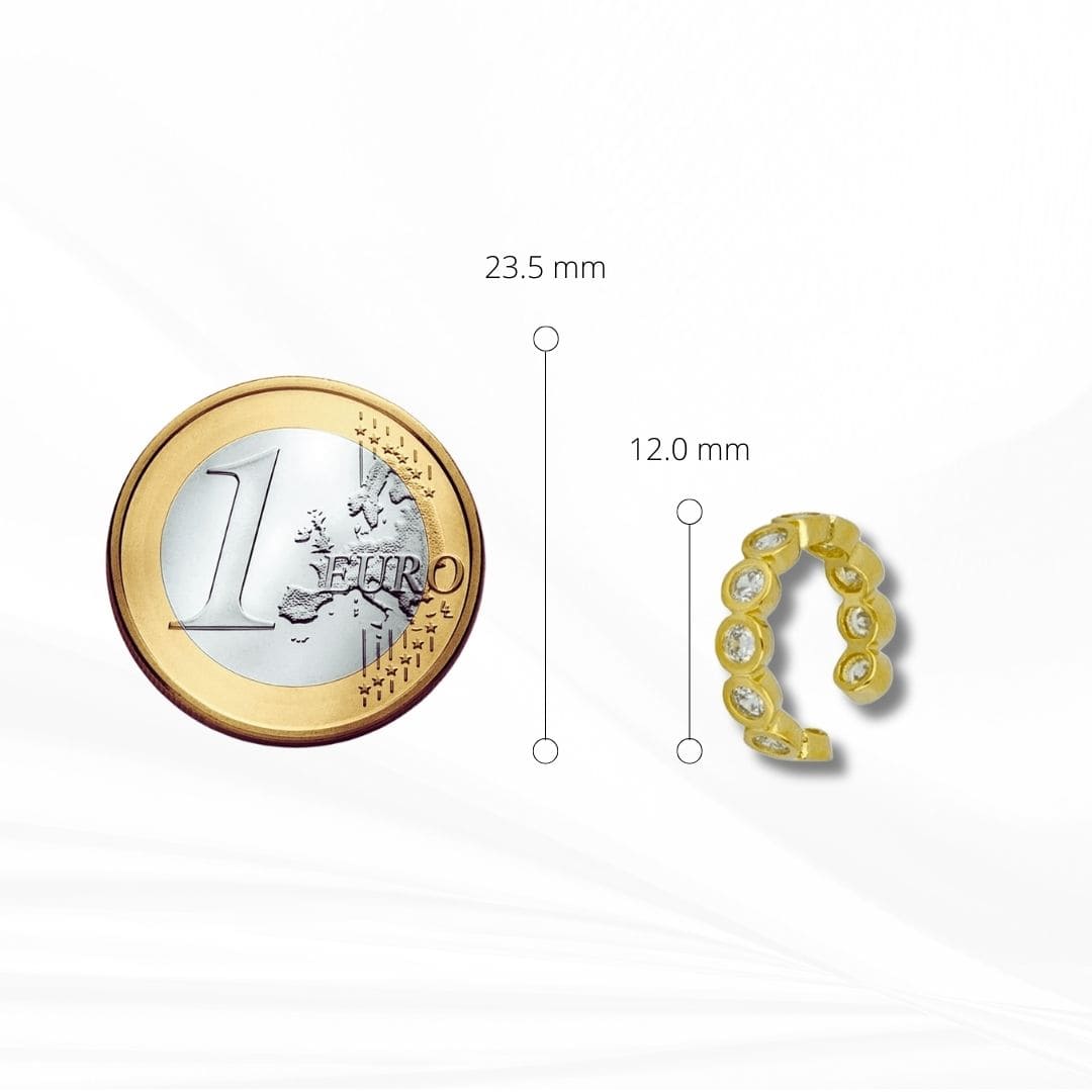 Nova - Ear cuff - Plata