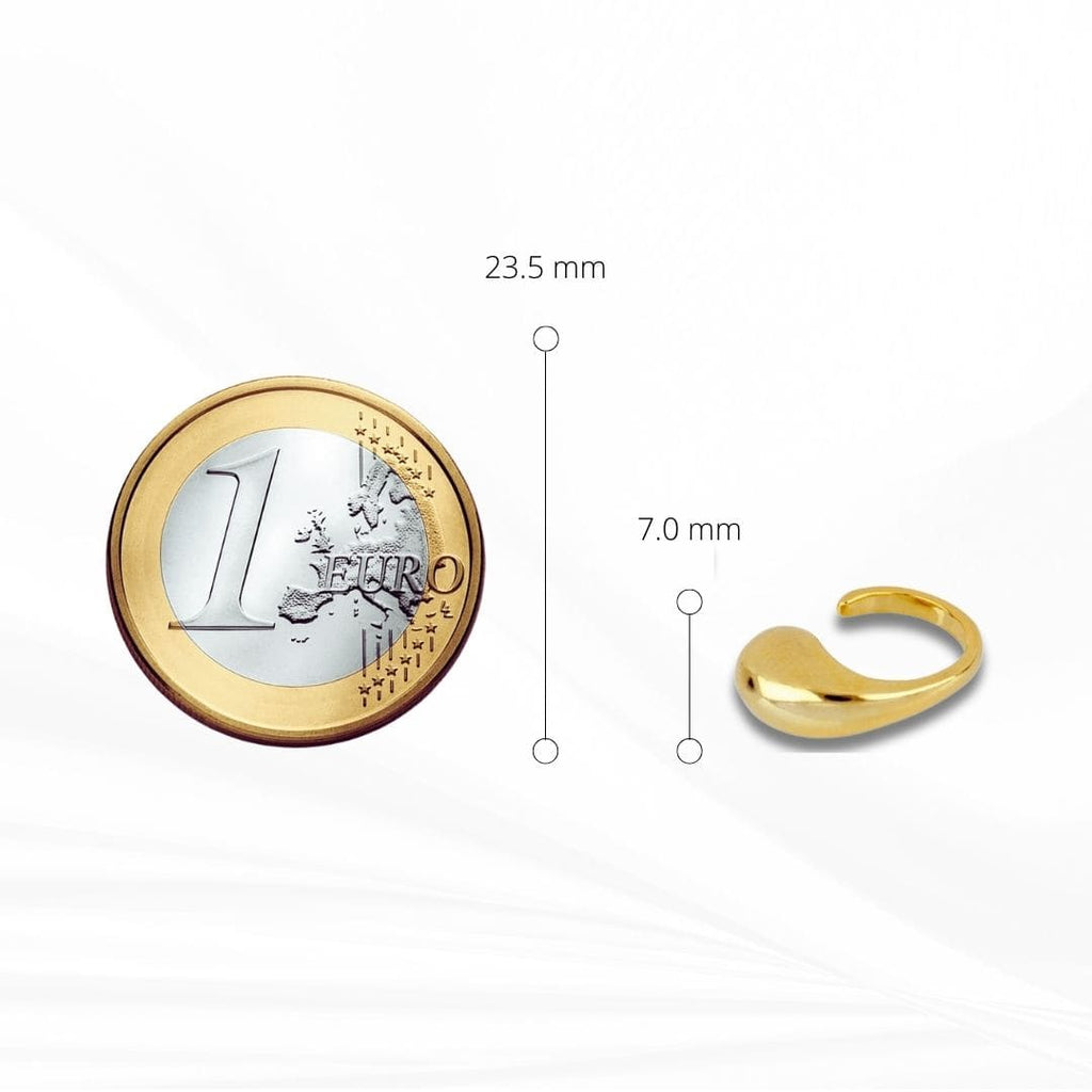 Duna - Ear cuff - Plata