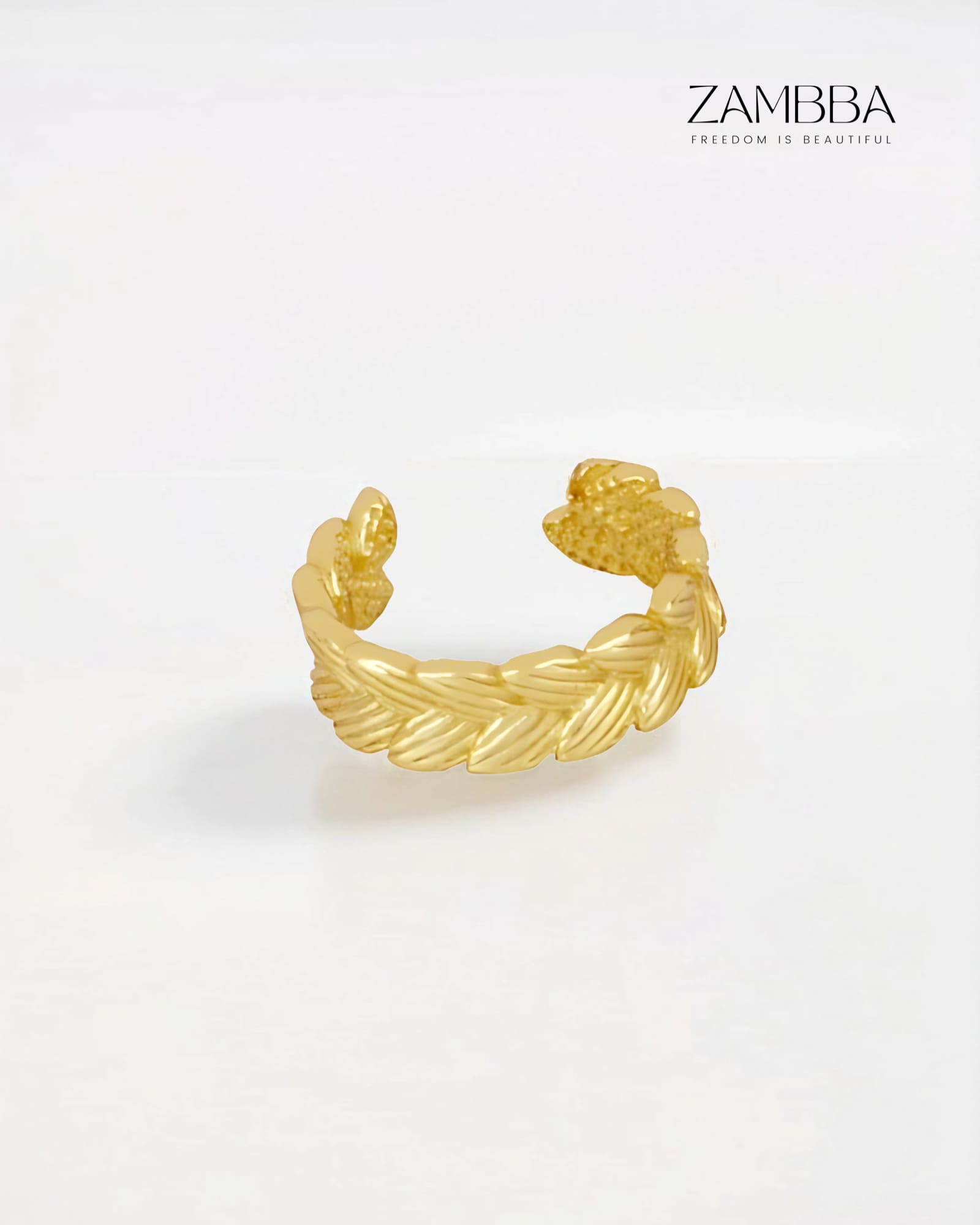 Cleo - Ear cuff - Plata - Zambba