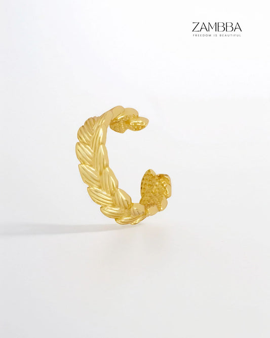 Cleo - Ear cuff - Plata - Zambba