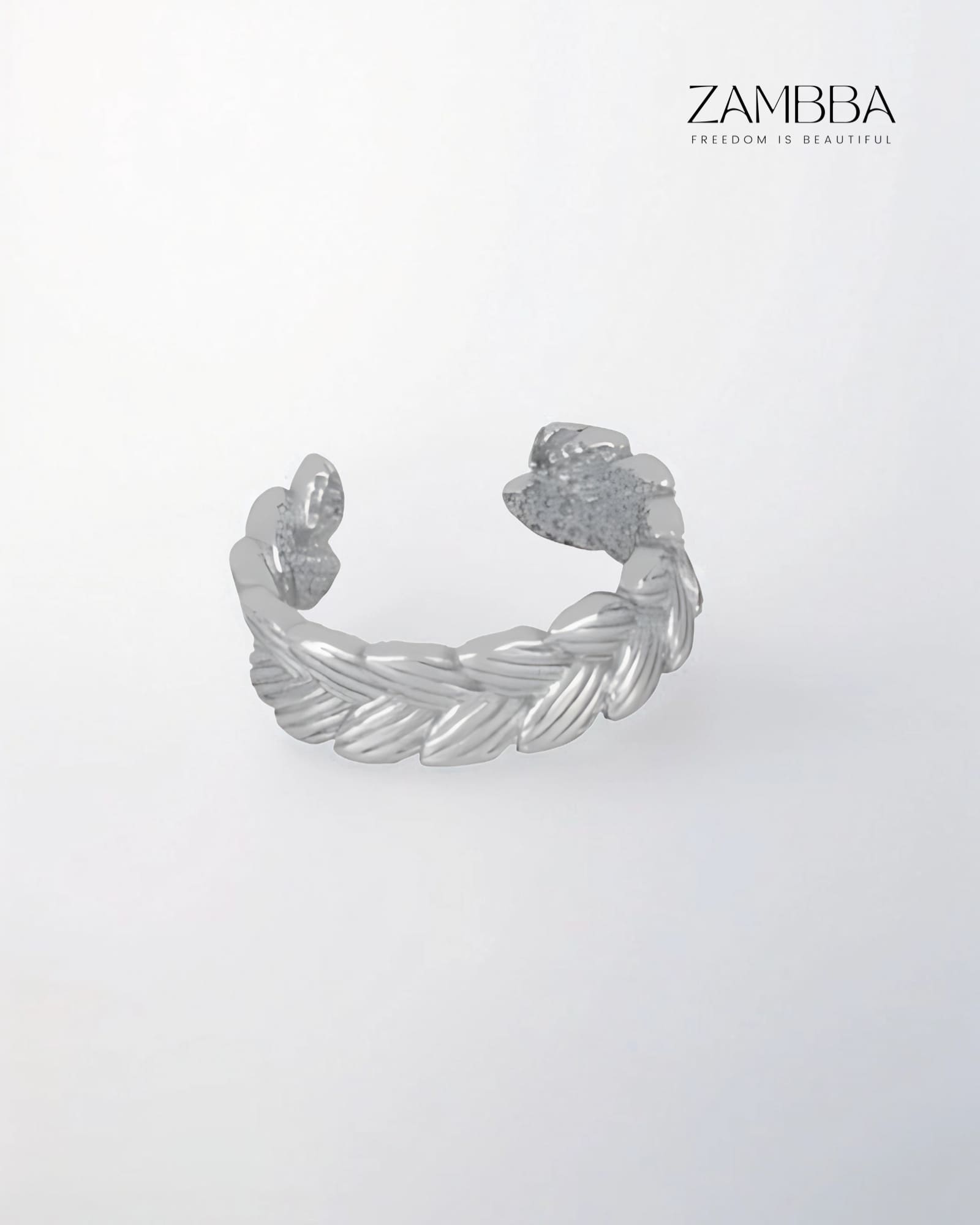Cleo - Ear cuff - Plata - Zambba