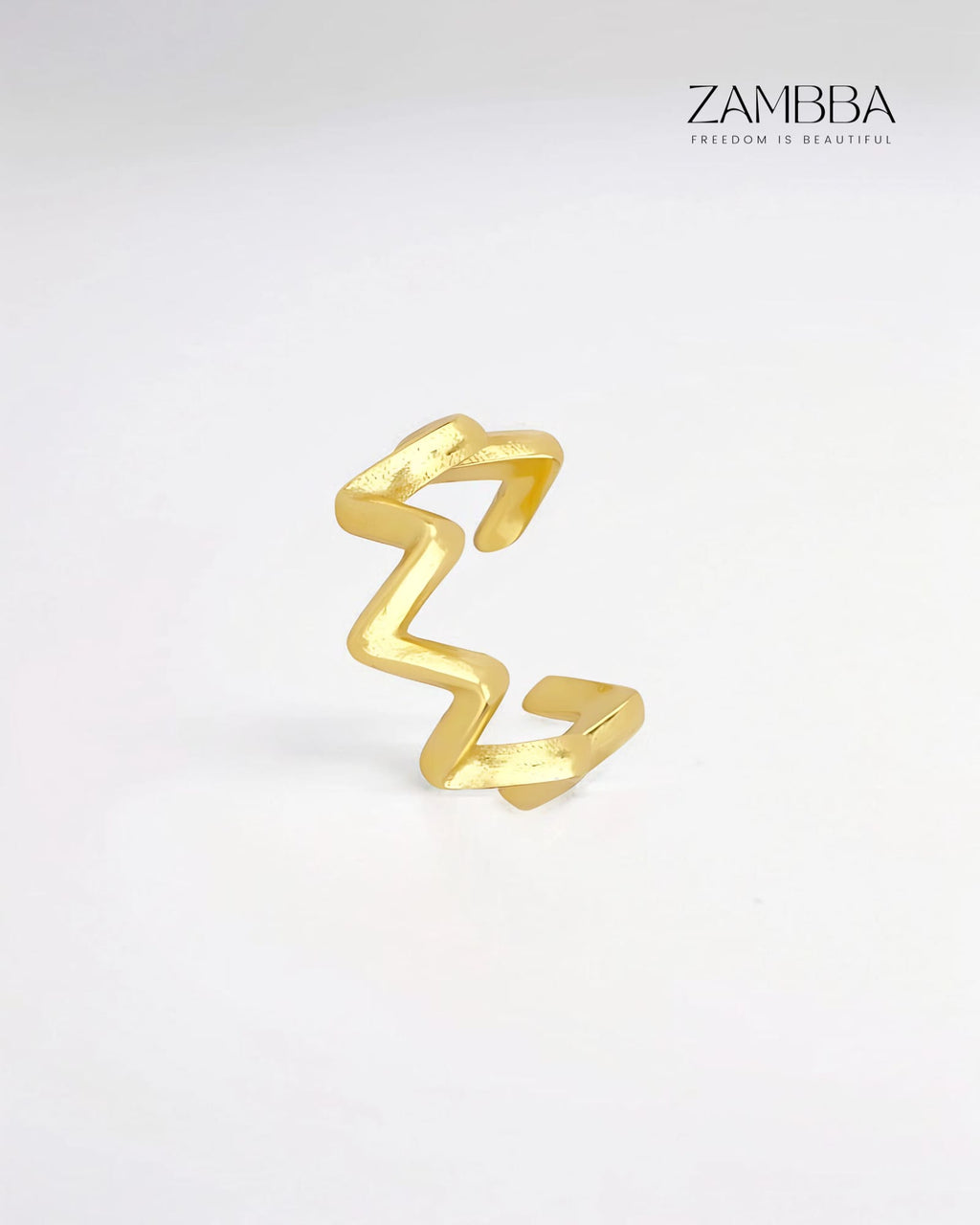 Kira - Ear cuff - Plata - Zambba