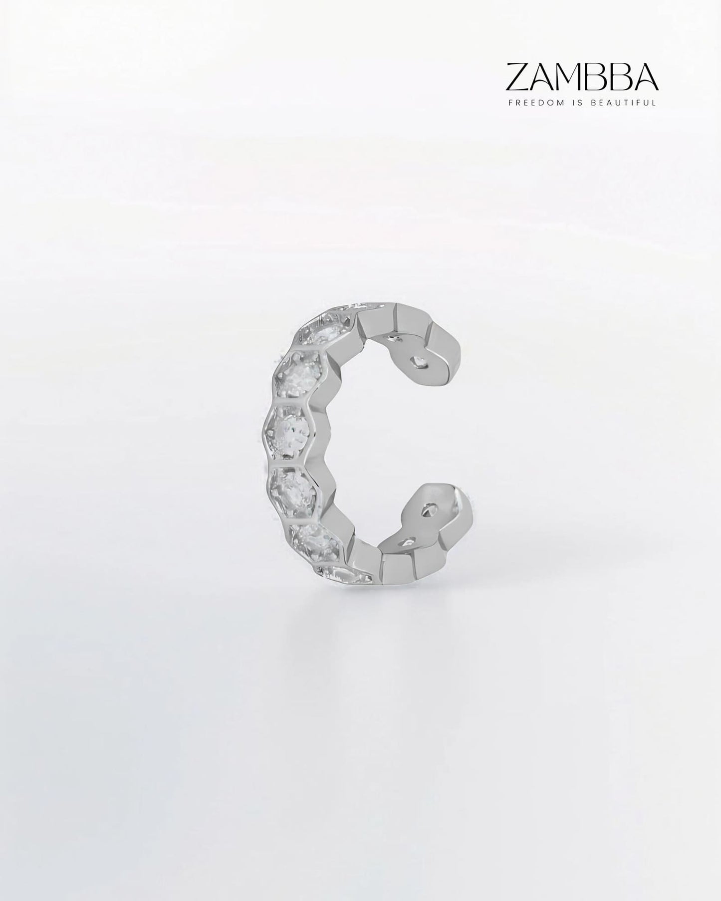 Nova - Ear cuff - Plata - Zambba