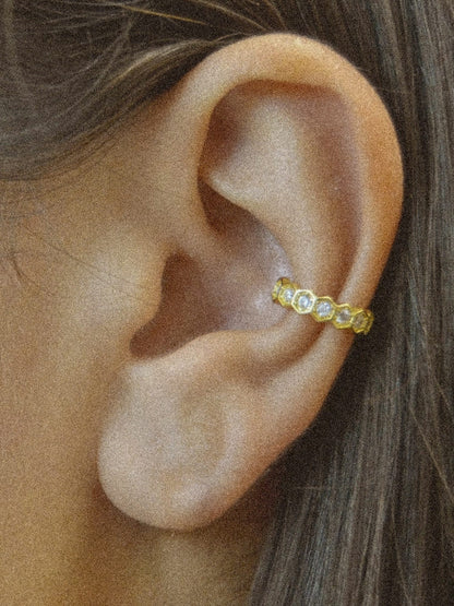 Nova - Ear cuff - Plata - Zambba