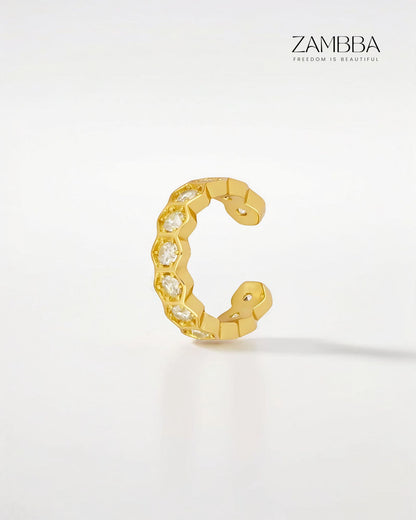 Nova - Ear cuff - Plata - Zambba