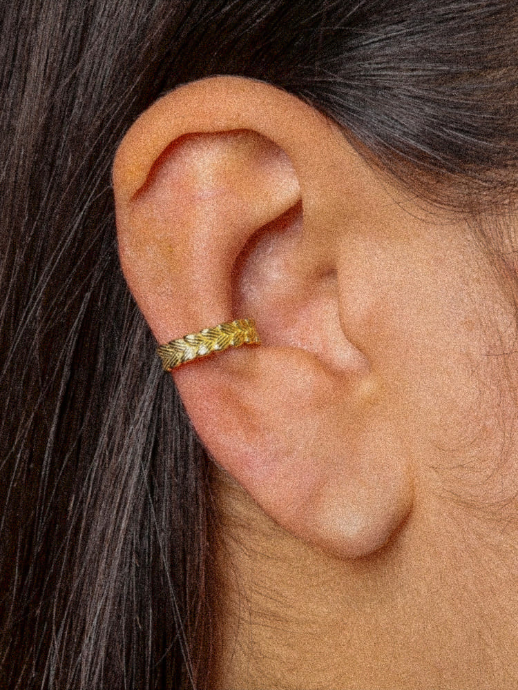Cleo - Ear cuff - Plata - Zambba