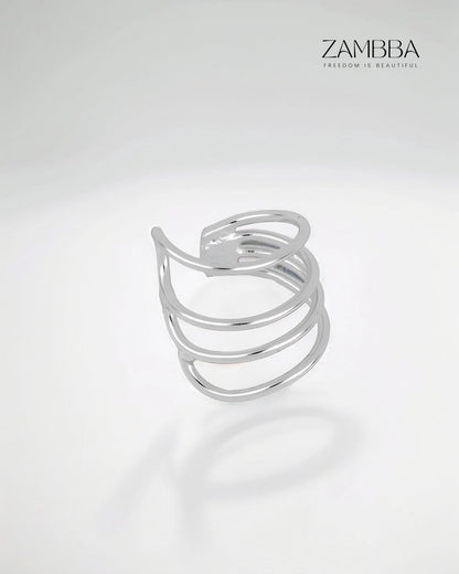 Zoe - Ear cuff - Plata - Zambba