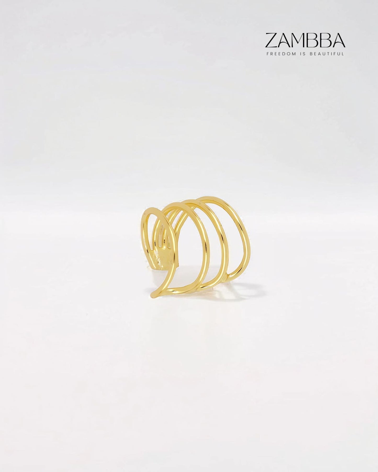 Zoe - Ear cuff - Plata - Zambba