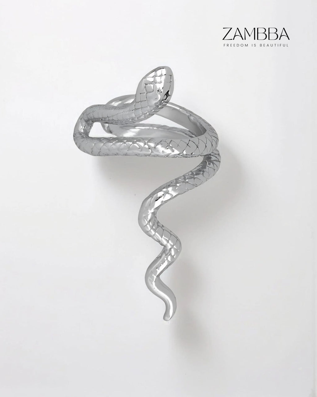 Naya - Ear cuff - Plata - Zambba