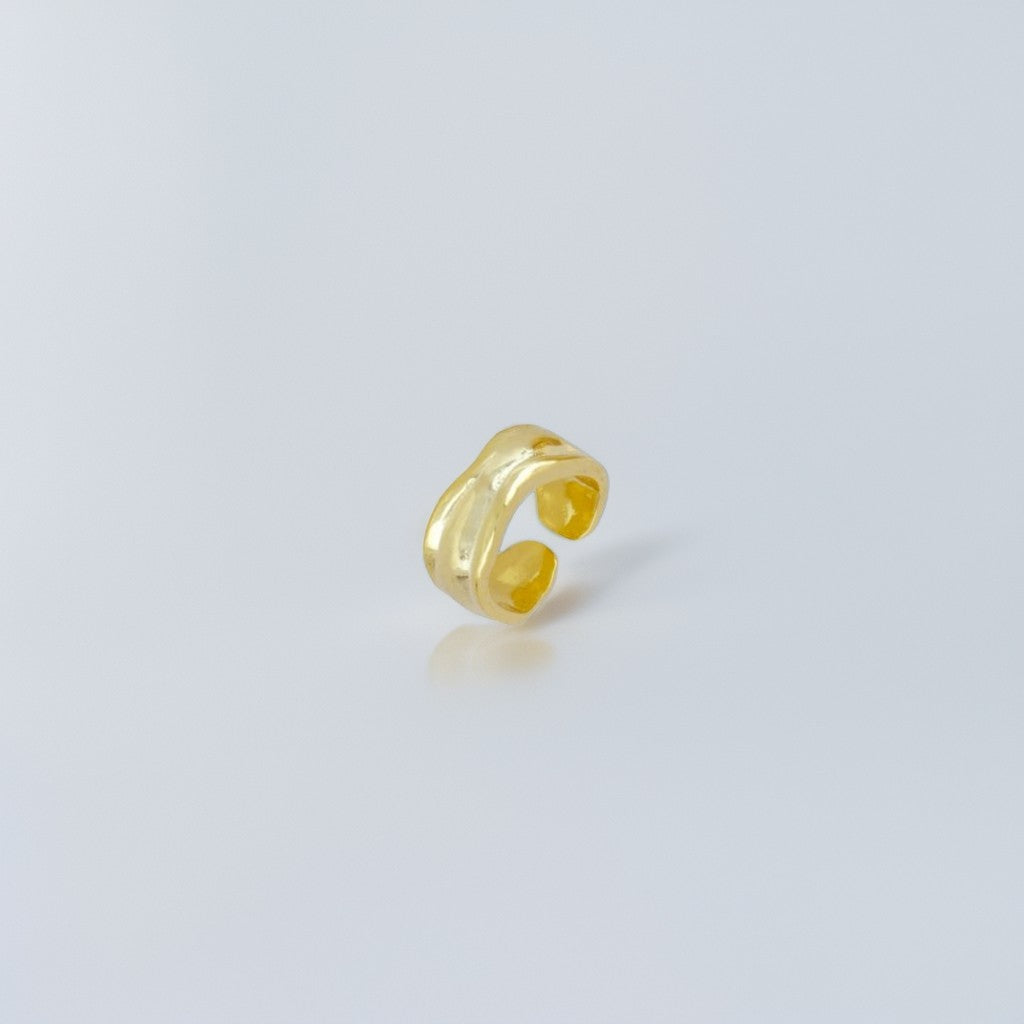 Lua - Ear cuff - Plata