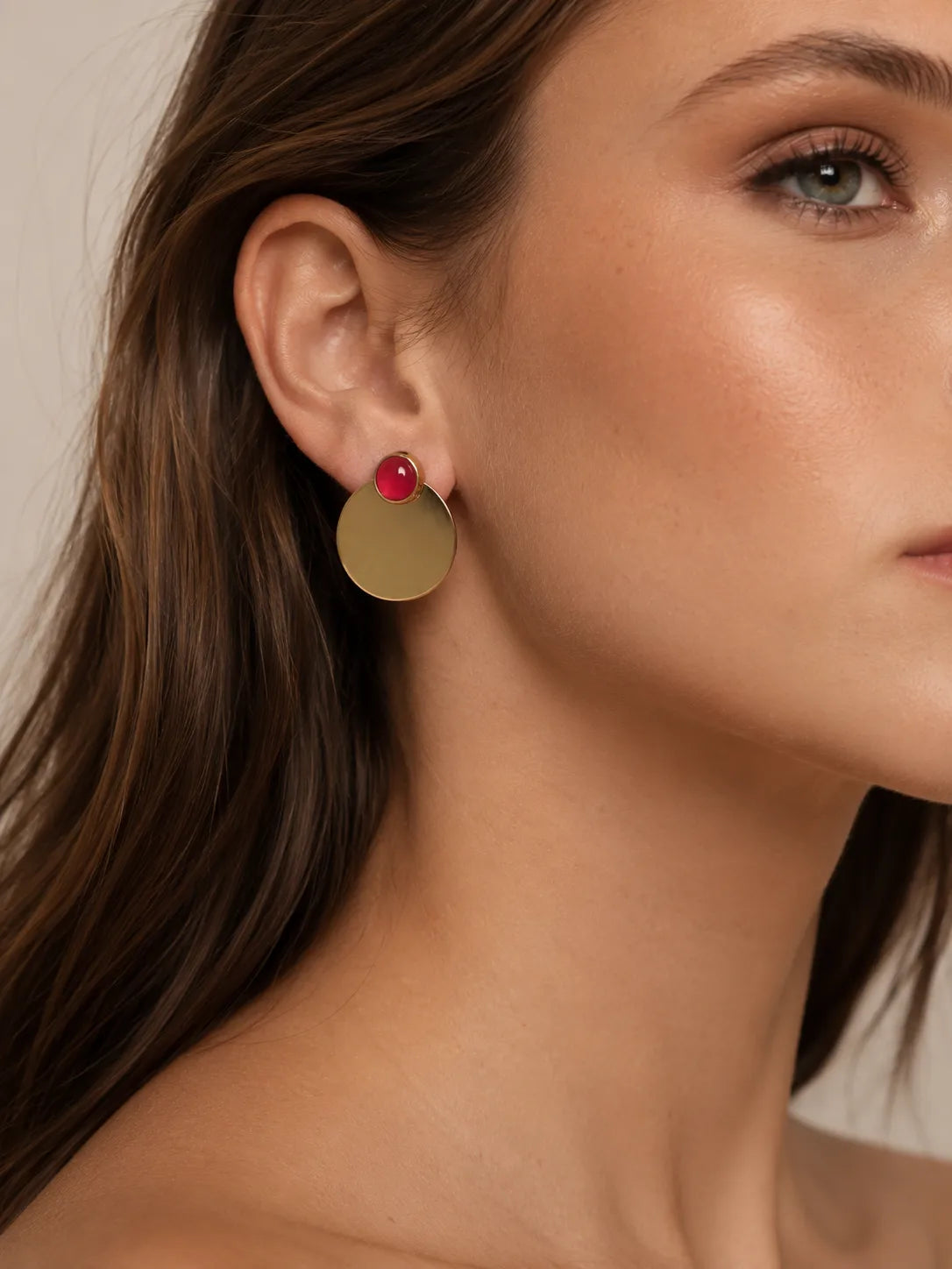 Beatrice - Clip-on earrings
